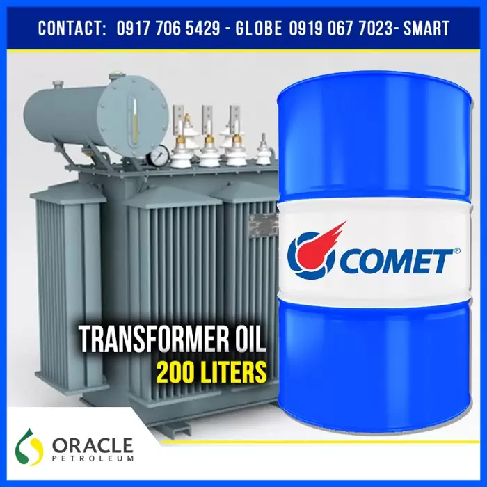 Industrial Grade Transformer Oil DRUM 200L COMET on